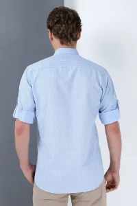 G685 DEWBERRY MEN's SHIRT-BLUE