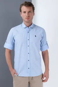 G685 DEWBERRY MEN's SHIRT-BLUE
