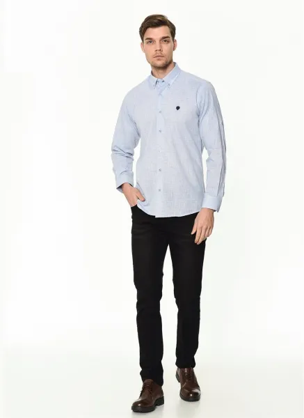 G634 DEWBERRY SHIRT-BLUE