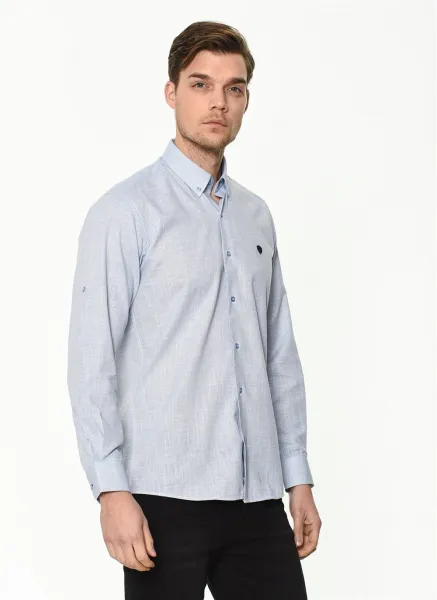 G634 DEWBERRY SHIRT-BLUE