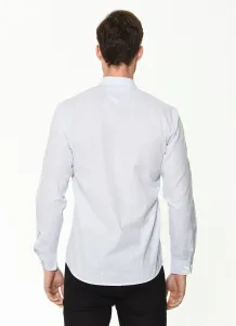 G625 DEWBERRY LINEN SHIRT-LIGHT BLUE