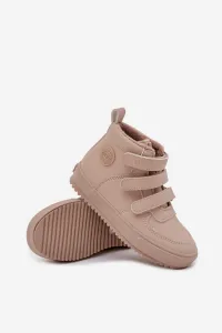 BIG STAR SHOES Zateplené Detské Sneakers Topánky na Suchý Zips Big Star