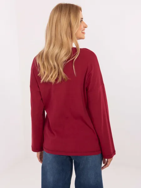 Blouse-RV-BZ-A852.51-burgundy
