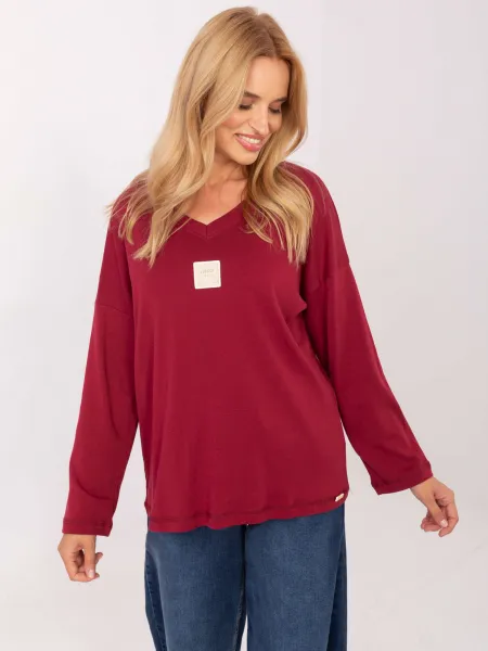 Blouse-RV-BZ-A852.51-burgundy