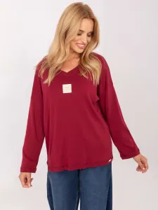 Blouse-RV-BZ-A852.51-burgundy