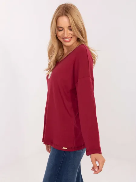 Blouse-RV-BZ-A852.51-burgundy