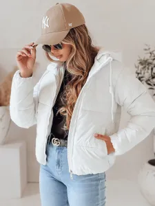 Dámska zimná puffer bunda s kapucňou