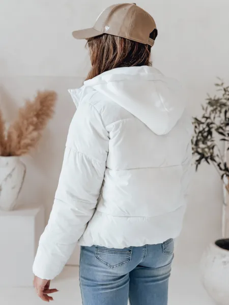Dámska zimná puffer bunda s kapucňou