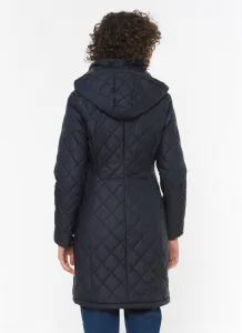 Z6654 DEWBERRY WOMEN'S COAT-NAVY BLUE