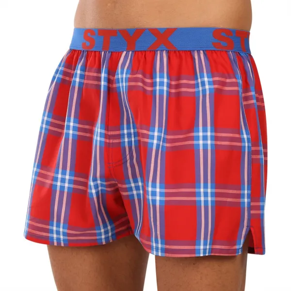 5PACK pánske trenky Styx športová guma viacfarebné (5B110610) M, trenírky