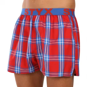 5PACK pánske trenky Styx športová guma viacfarebné (5B110610) M, trenírky