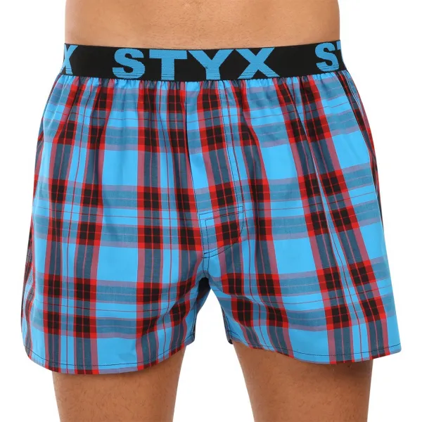 5PACK pánske trenky Styx športová guma viacfarebné (5B110610) M, trenírky