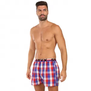 3PACK pánske trenky Styx športová guma viacfarebné (3B110709) M, trenírky