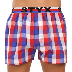 5PACK pánske trenky Styx športová guma viacfarebné (5B110610) M, trenírky