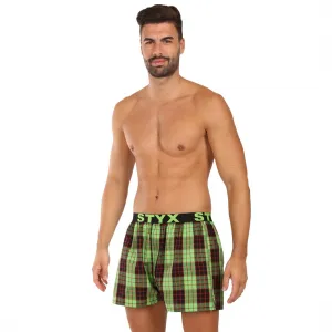 3PACK pánske trenky Styx športová guma viacfarebné (3B110406) M, trenírky