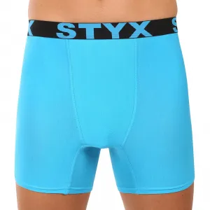 3PACK pánske boxerky Styx long športová guma viacfarebné (3UN09079) M, trenky
