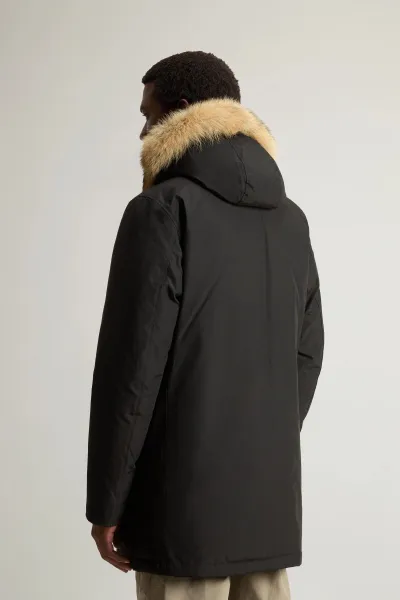 Bunda Woolrich Arctic Detachable Fur Parka Black