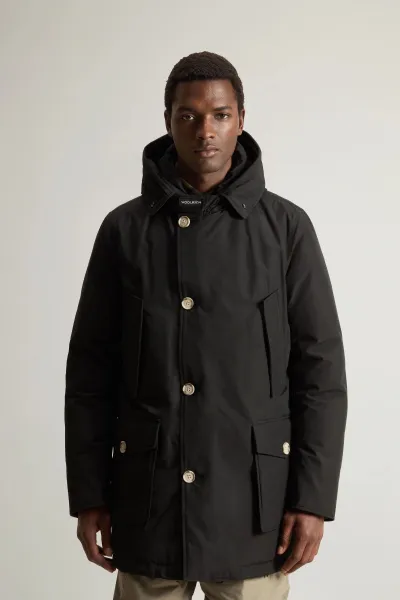 Bunda Woolrich Arctic Detachable Fur Parka Black