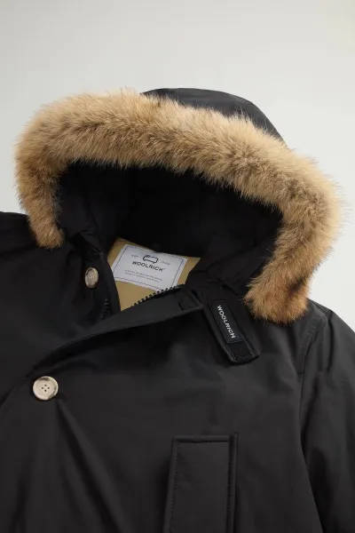 Bunda Woolrich Arctic Detachable Fur Parka Black