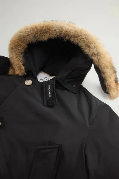 Bunda Woolrich Arctic Detachable Fur Parka Black
