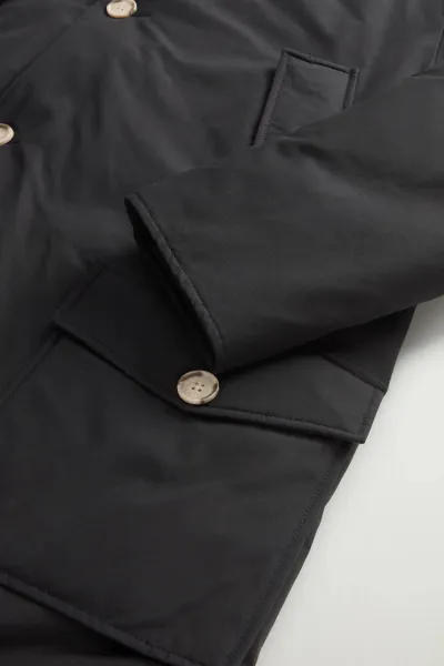 Bunda Woolrich Arctic Detachable Fur Parka Black