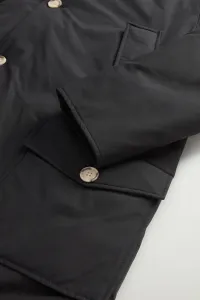 Bunda Woolrich Arctic Detachable Fur Parka Black