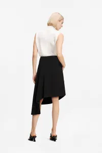 Sukňa Karl Lagerfeld Karl Studio Skirt Black