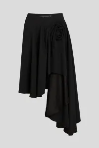 Sukňa Karl Lagerfeld Karl Studio Skirt Black