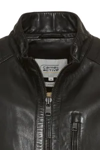 Bunda Camel Active Leather Blouson Anthra