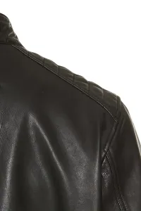 Bunda Camel Active Leather Blouson Anthra