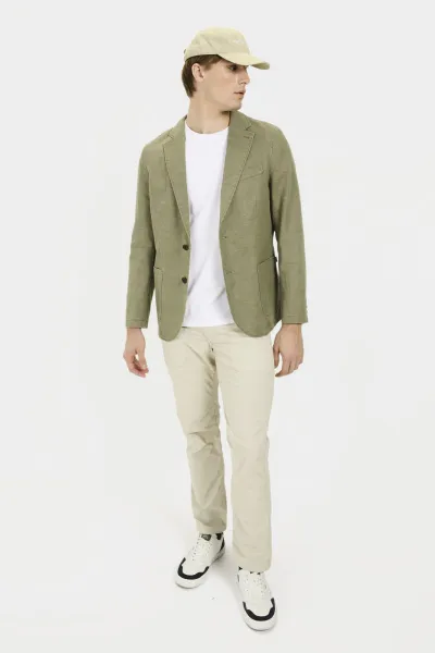 Sako Camel Active 2 - Knopf Blazer Khaki