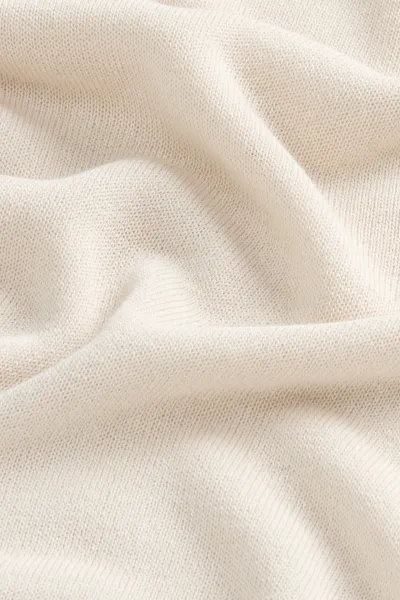Sveter Woolrich Sheer Crew Knit White