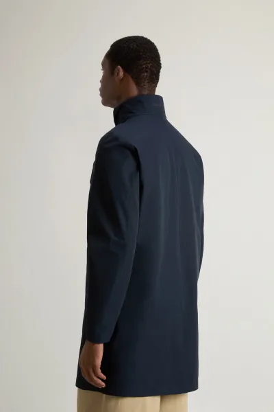 Kabát Woolrich Two Layers 2In1 Carcoat Melton Blue