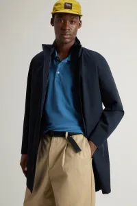 Kabát Woolrich Two Layers 2In1 Carcoat Melton Blue