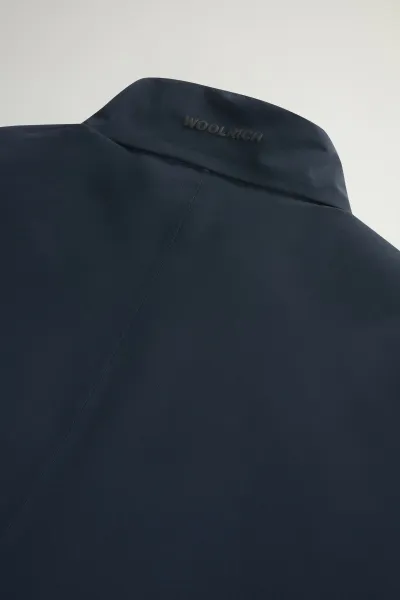 Kabát Woolrich Two Layers 2In1 Carcoat Melton Blue