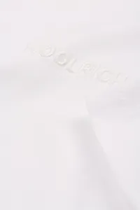 Tričko Woolrich Premium Jersey Logo T-Shirt Bright White