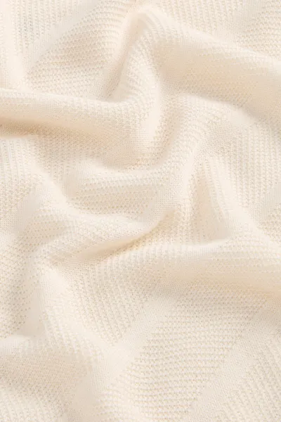 Sveter Woolrich Super Fine Yarn Polo White