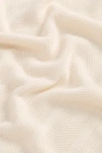Sveter Woolrich Super Fine Yarn Polo White