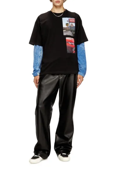 Tričko Diesel T-Boxt-T3 T-Shirt Black