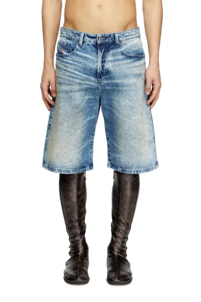 Šortky Diesel D-Rixford-S Shorts Blue