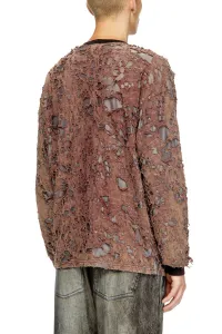 Tričko Diesel T-Overt T-Shirt Brown