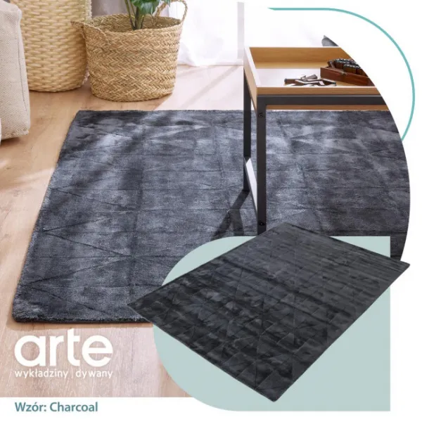 Koberec Pyramid Charcoal