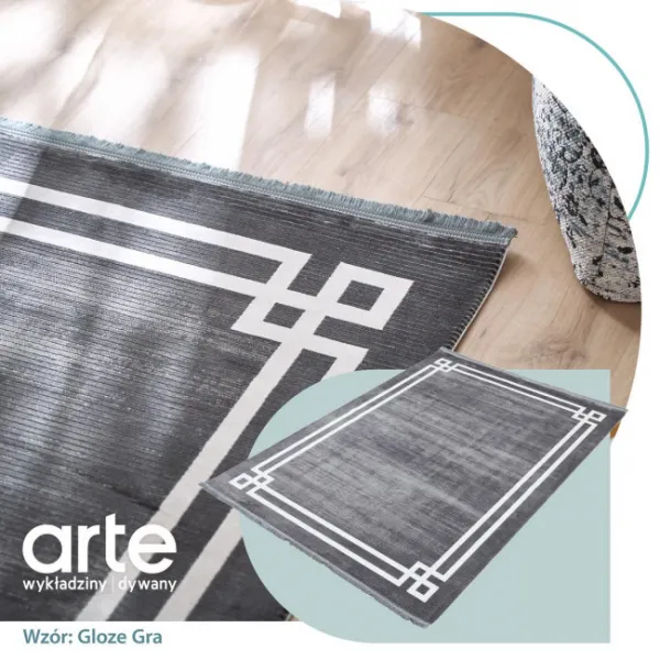 Koberec Arte Pasadena Gloze Graphite