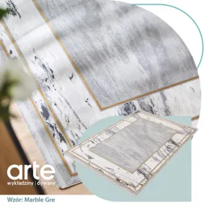 Koberec Arte Toronto Marble sivý