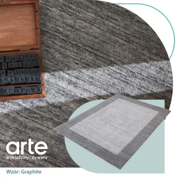 Koberec Arte Morris Graphite