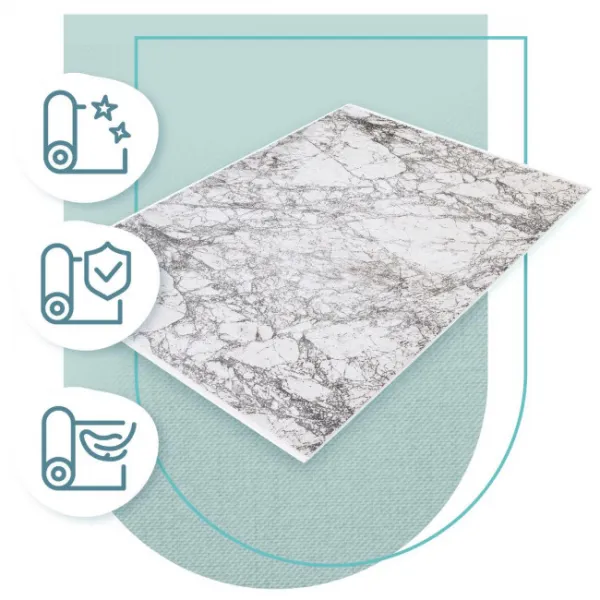 Koberec Arte Magic Marble sivý
