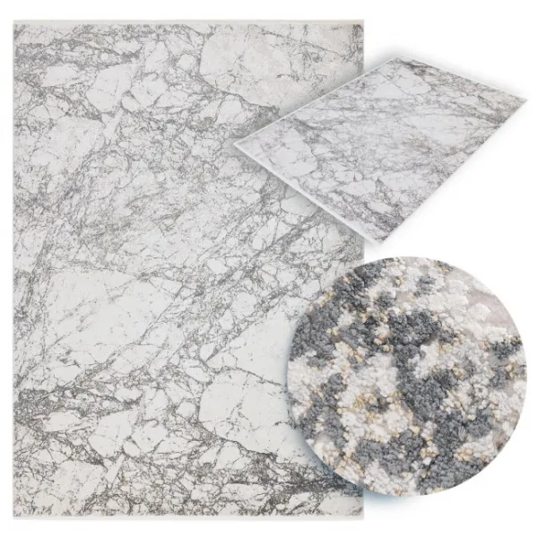 Koberec Arte Magic Marble sivý