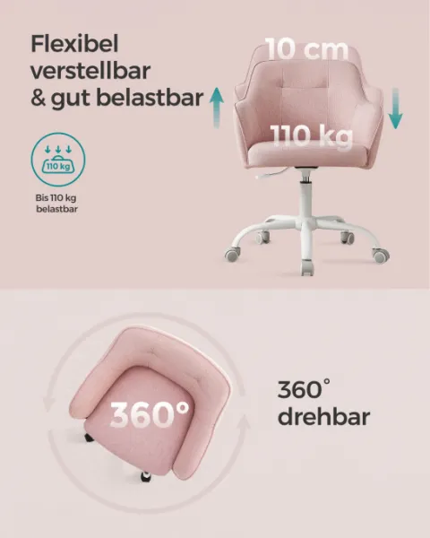 Kancelárska stolička OBG019P01
