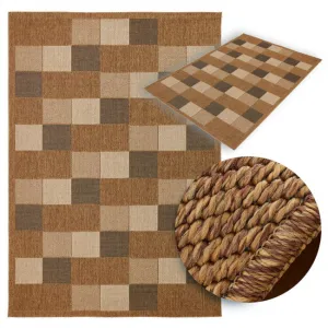 Koberec Adana Chess Beige