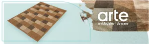 Koberec Adana Chess Beige